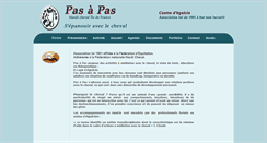 Desktop Screenshot of pas-a-pas.org