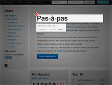Tablet Screenshot of pas-a-pas.eu